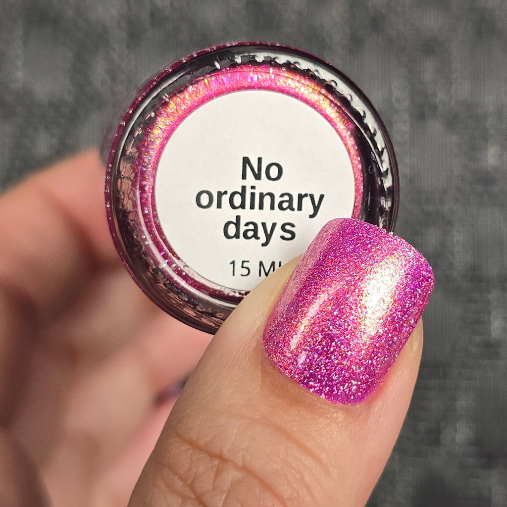 No ordinary days